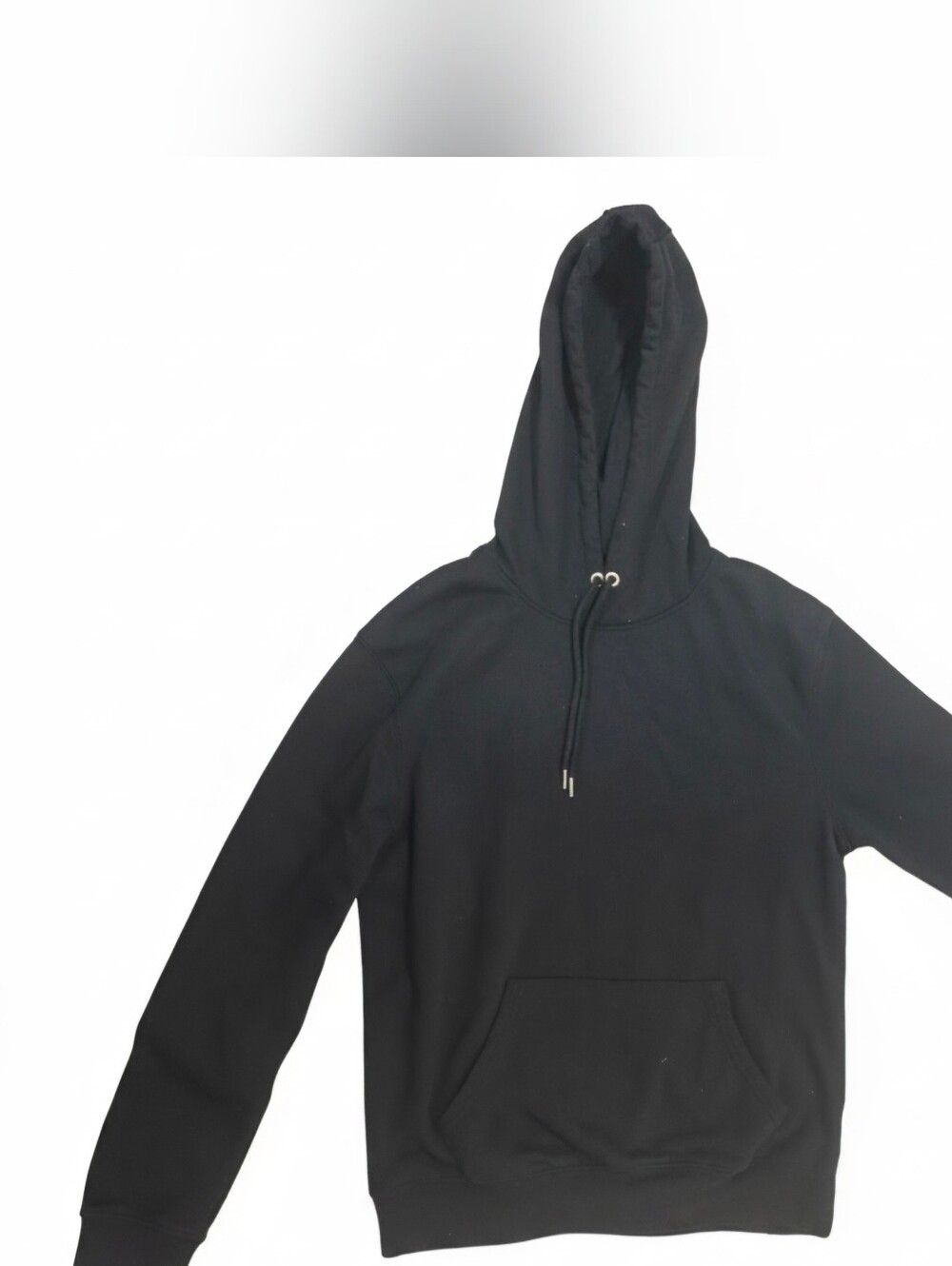 Primark Men's Black Crewneck Hooded Sweater